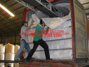 China Bolso tejido cargamento del trazador de líneas del envase de la banda transportadora con el certificado de la categoría alimenticia para el arroz proveedor
