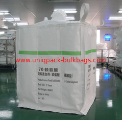 China El tipo neto tonelada PP del bolso del bafle de A 1 abulta bolso para empaquetar el sulfato de la L-Lisina de los productos químicos proveedor
