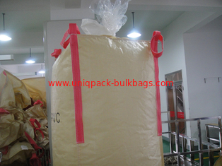 China el artículo tejido los pp de FIBC bulto de 2 toneladas empaqueta el bolso de la tonelada con el trazador de líneas del PE proveedor
