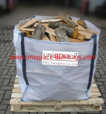 China El material a granel impermeable de la leña empaqueta, 4 bolsos grandes superiores por completo abiertos del panel proveedor