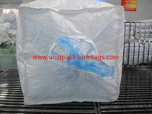 China Industria bolsos tejidos bolsos de un de la tonelada del bulto polipropileno empaqueta/FIBC con el certificado de AIB de la categoría alimenticia del trazador de líneas del PE proveedor