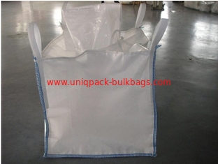China Top Bottom Spout Type C FIBC square bottom bulk bags U Panel for packaging inflammable powder proveedor