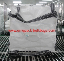 China Flexible intermediate bulk containers Type C FIBC U panel styles with top and bottom spout proveedor